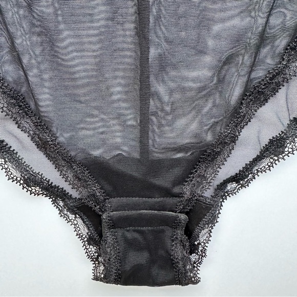 LA PERLA Ballade Sheer Underwire Lace-Trim Bodysuit NWT - Picture 7 of 16